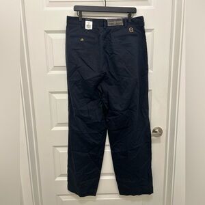 Tommy Hilfiger Navy Men's Khakis Vintage Pleated Golf NWT